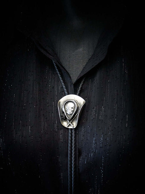 BoloTie Cowboy Skull Pendant